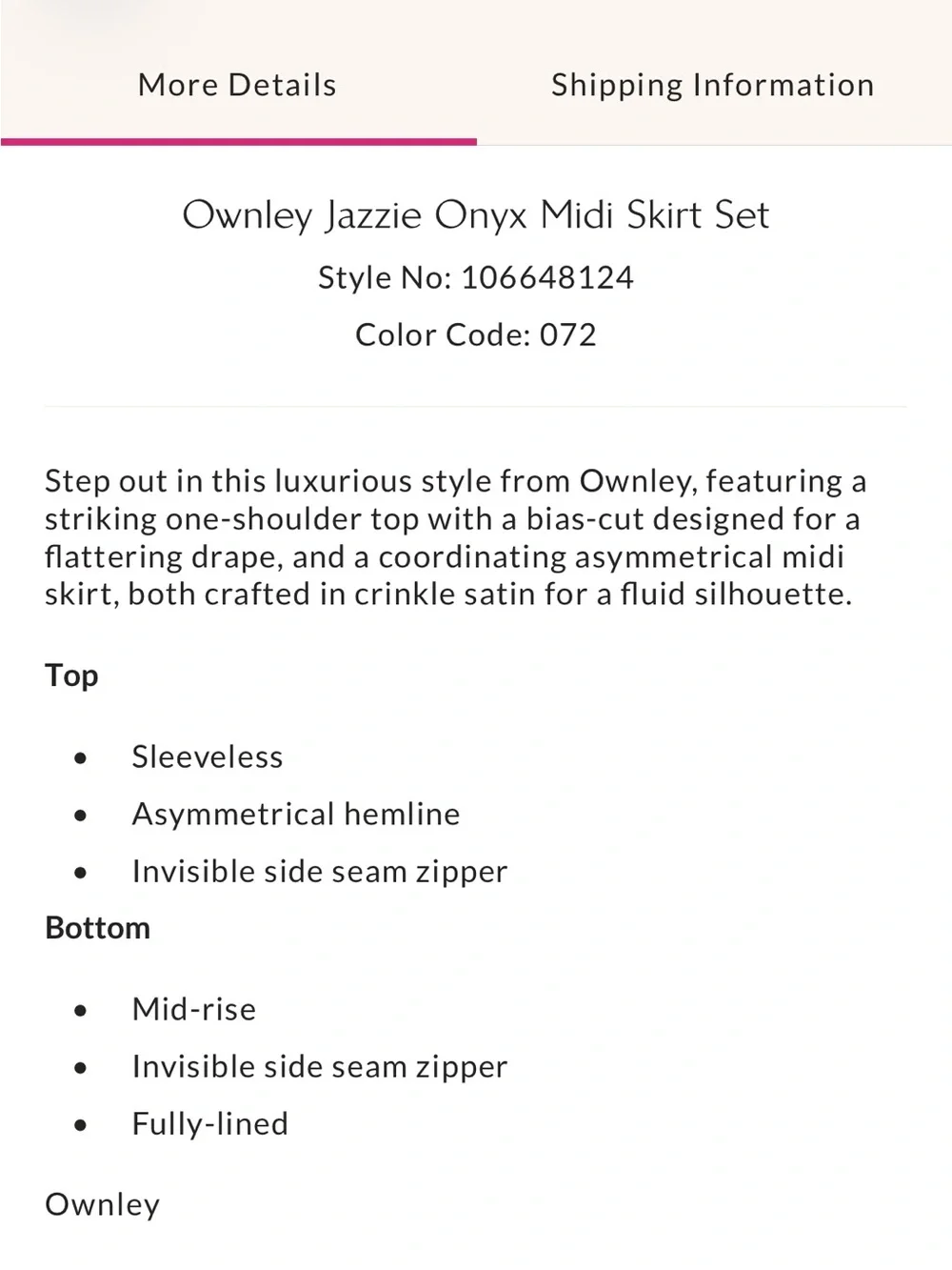 Free People Ownley Jazzie Onyx Midi Skirt Set - Picture 6 of 6